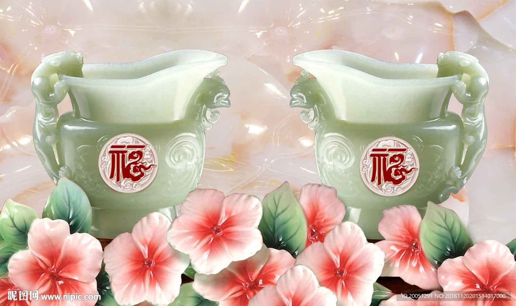 玉雕背景墙
