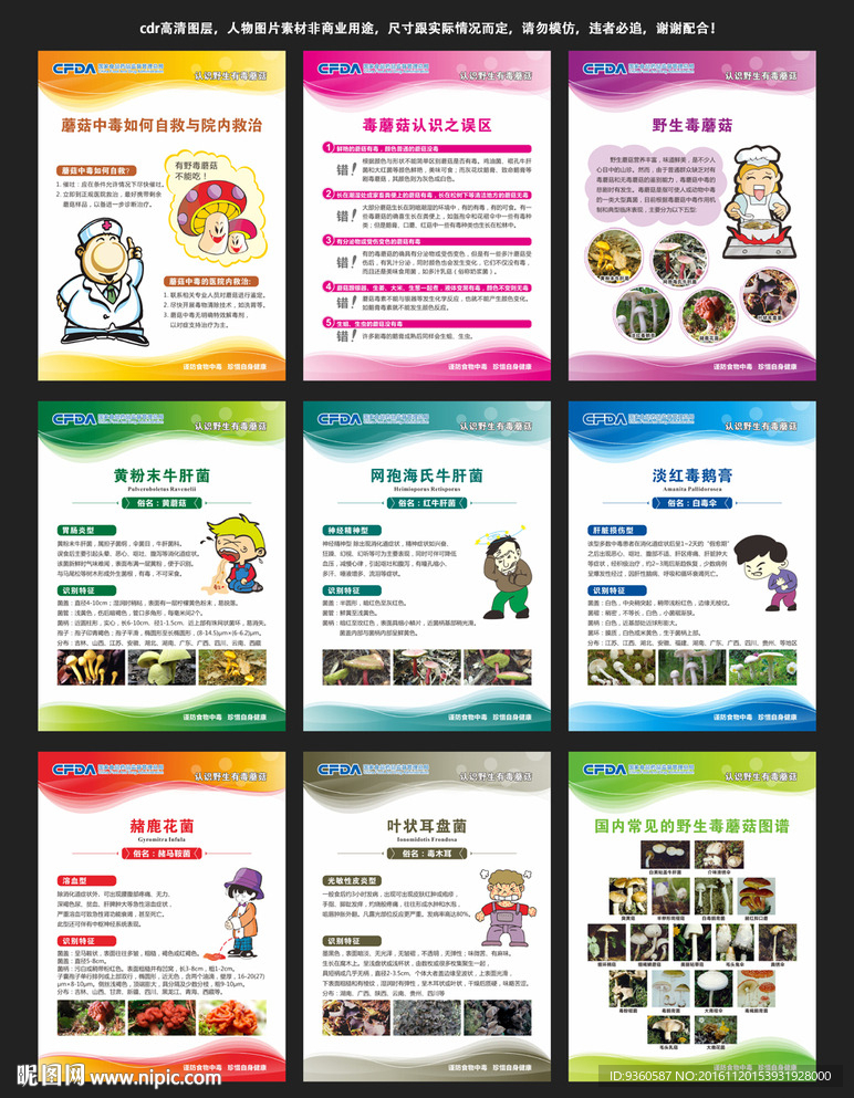 预防中毒广告