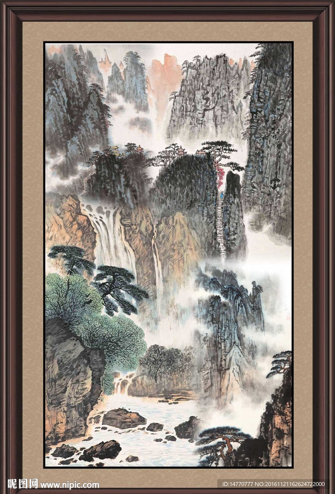 国画山水