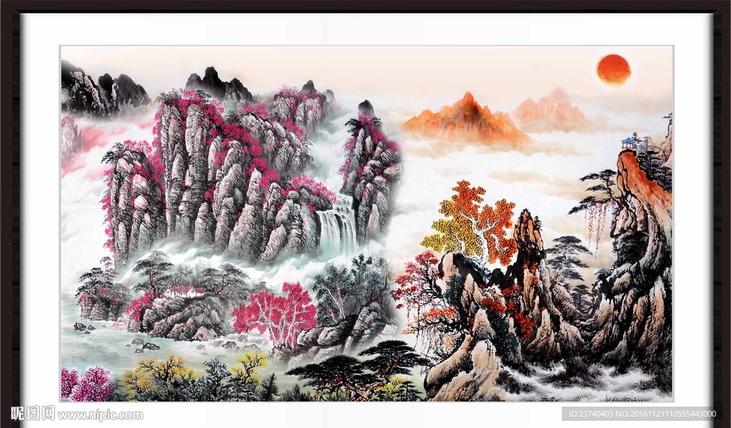 国画山水