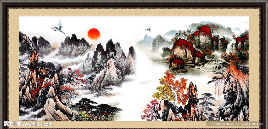 国画山水