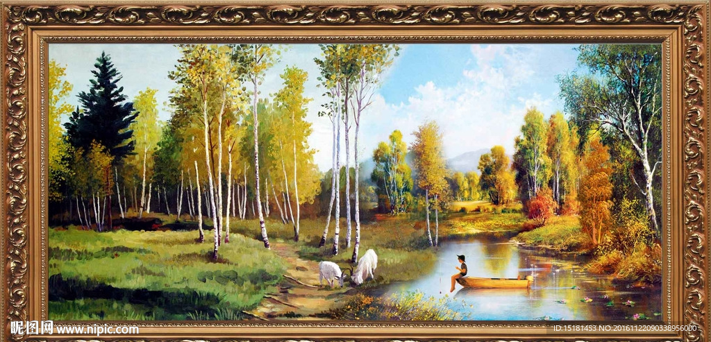风景油画