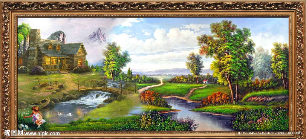 风景油画