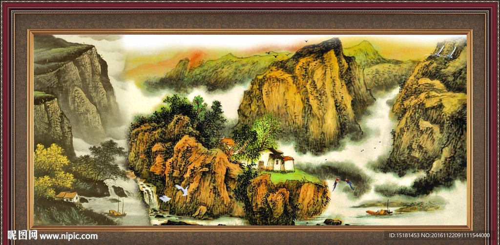 国画山水