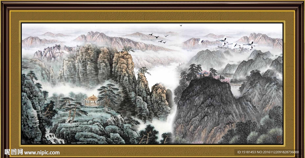 国画山水