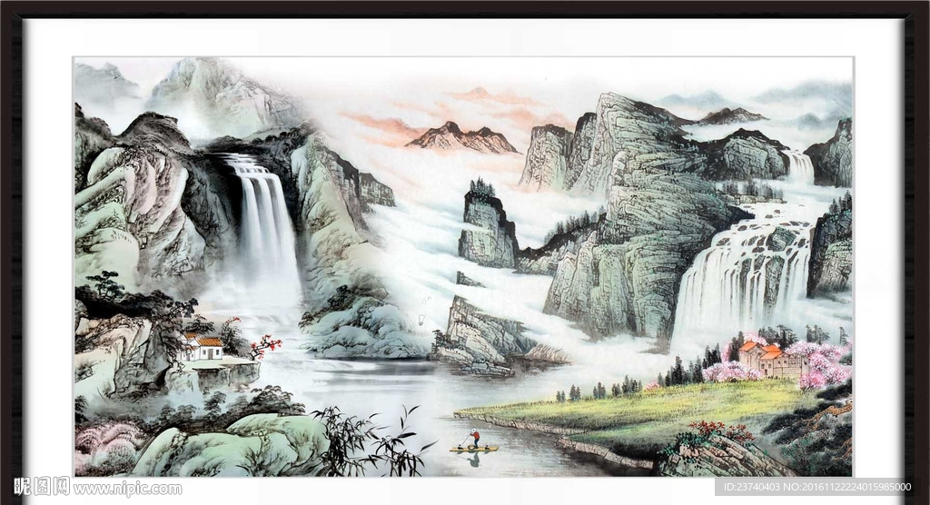 国画山水