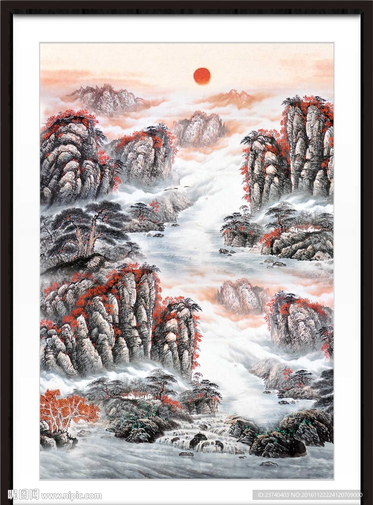 国画山水