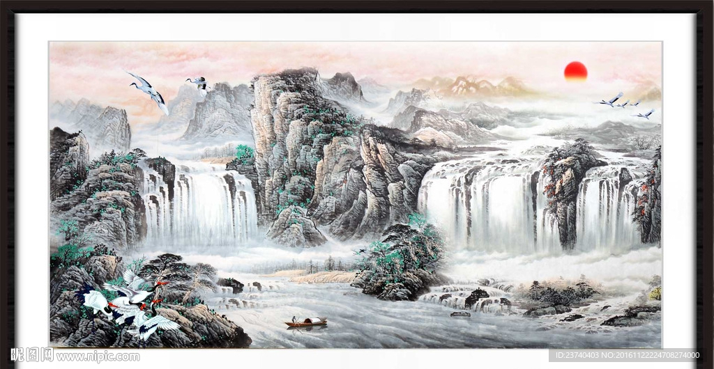 国画山水