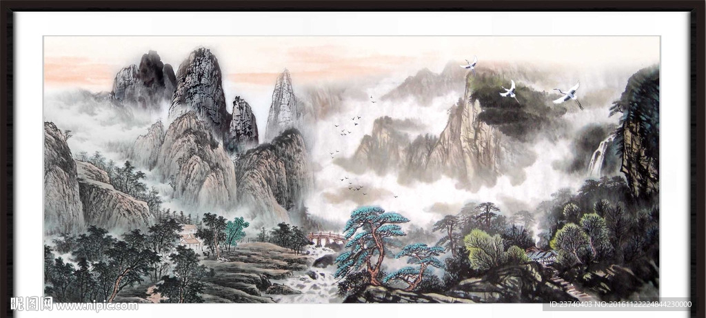 国画山水