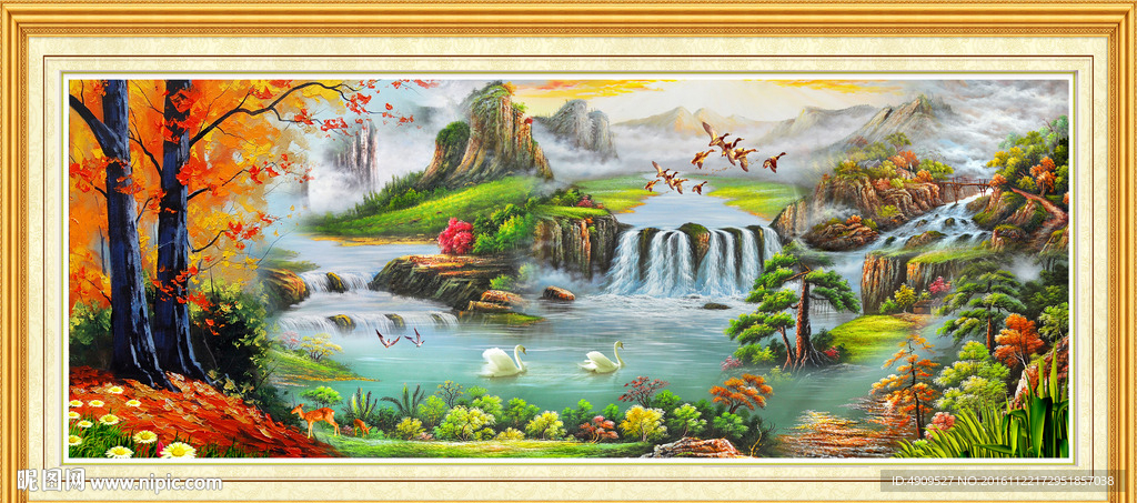 风景油画