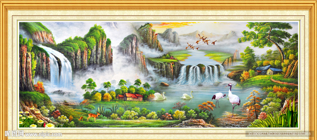油画风景