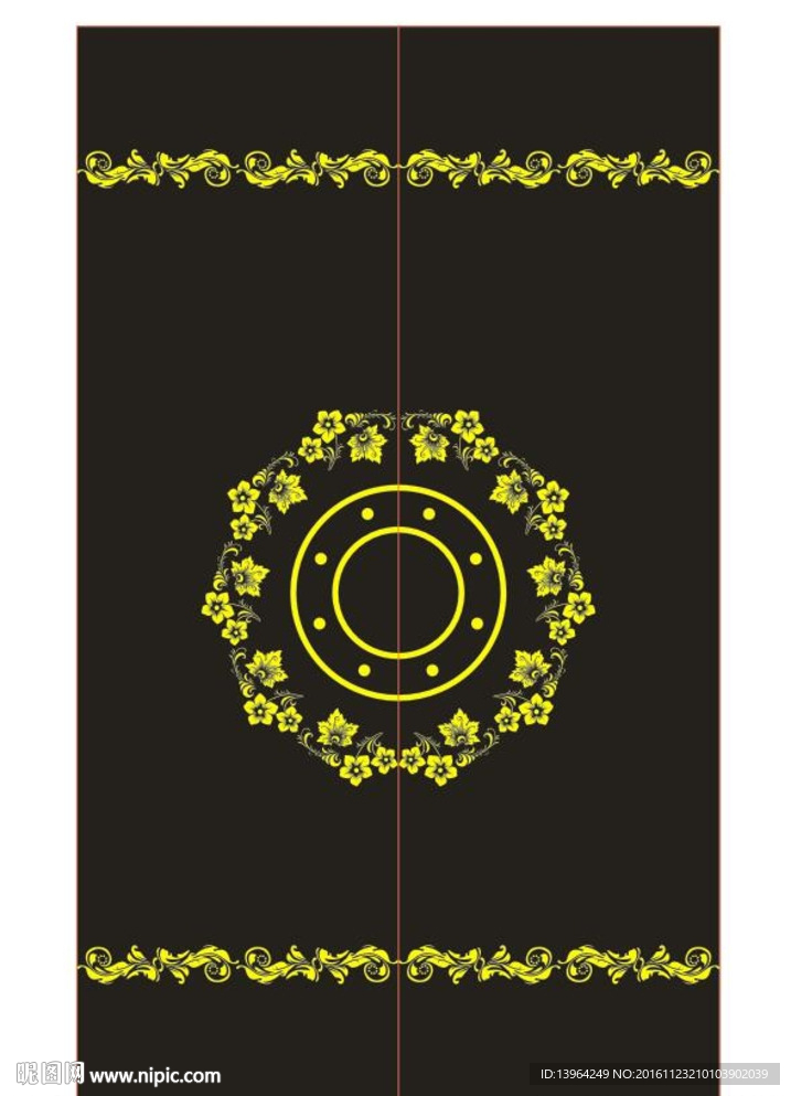 矢量花纹
