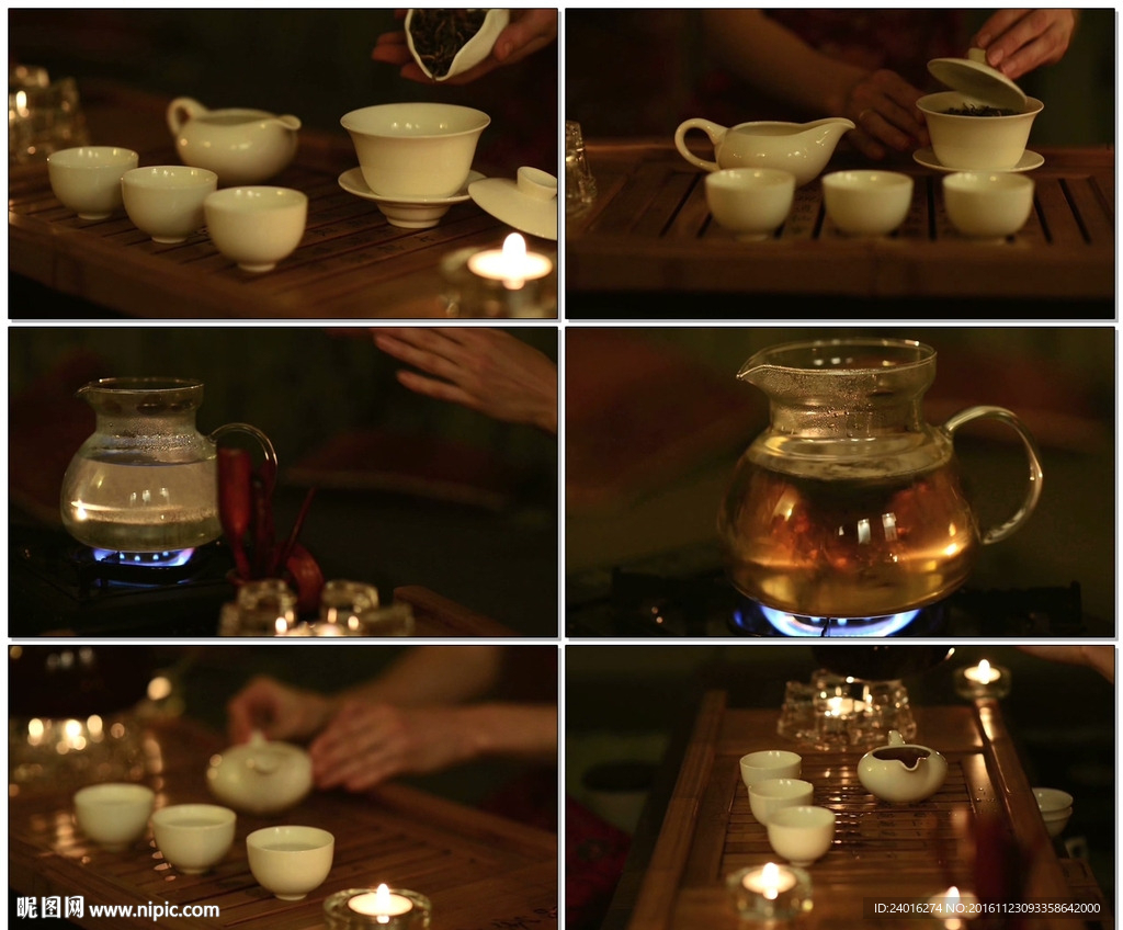 中国茶文化茶艺老外品茶