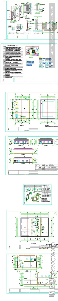 泵房建筑施工图