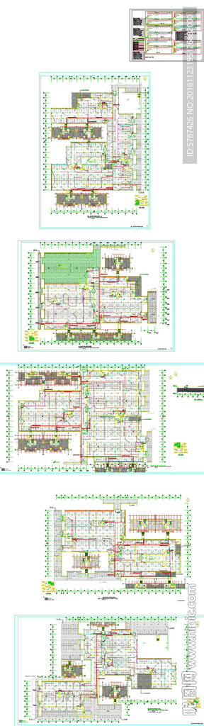 电气消防地库施工图