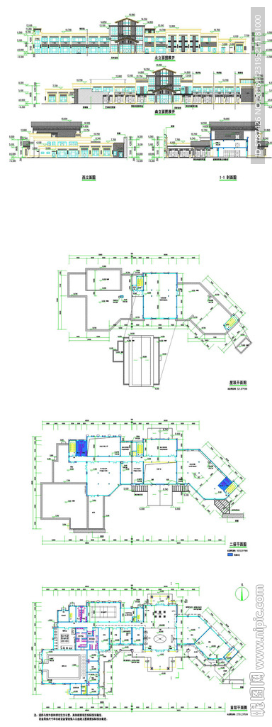 商务综合楼建筑图纸