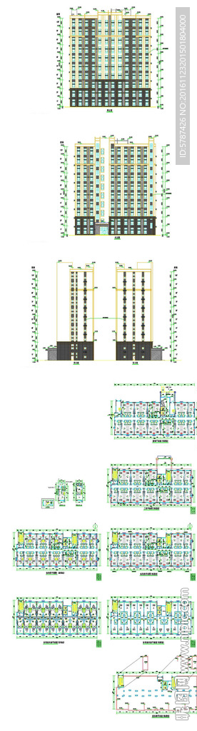 楼房建筑户型设计