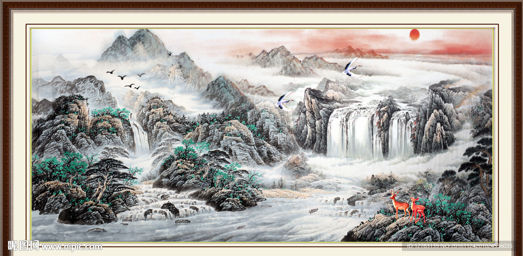 国画山水