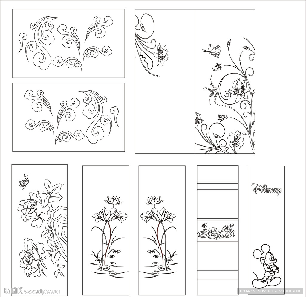 喷砂 刻绘 雕刻 沙花 暗花