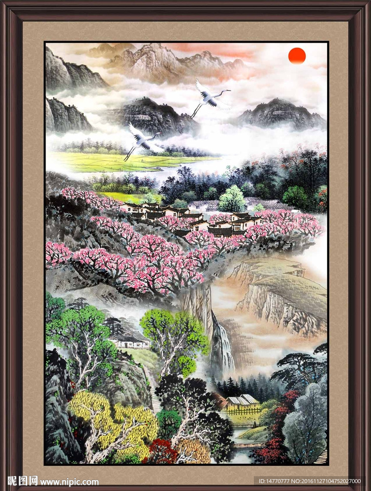 国画山水