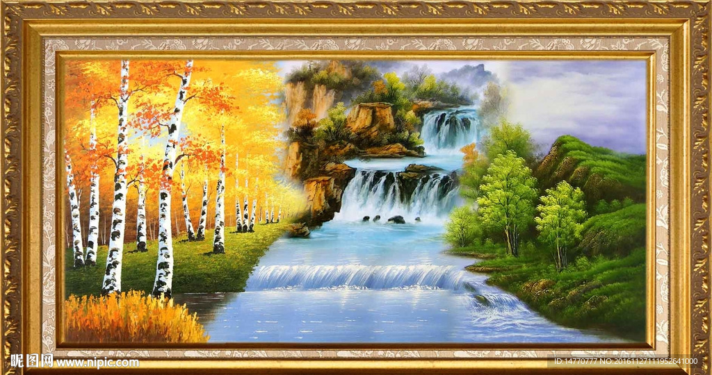 风景油画