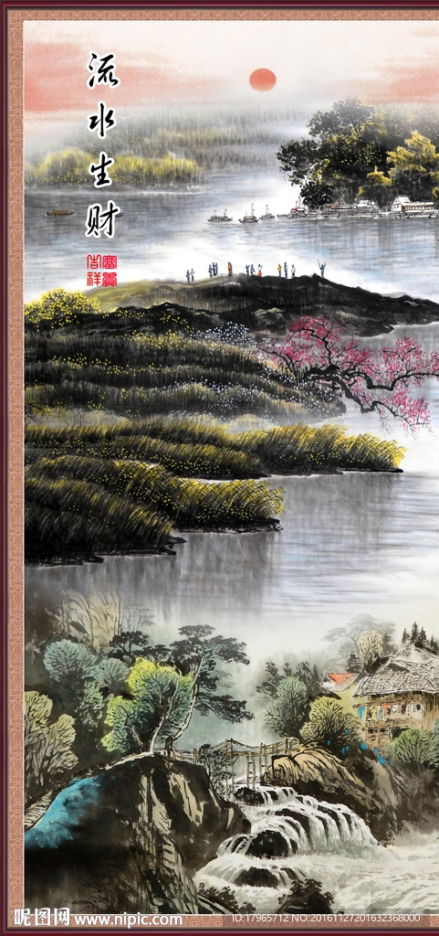 中式 酒店装饰画