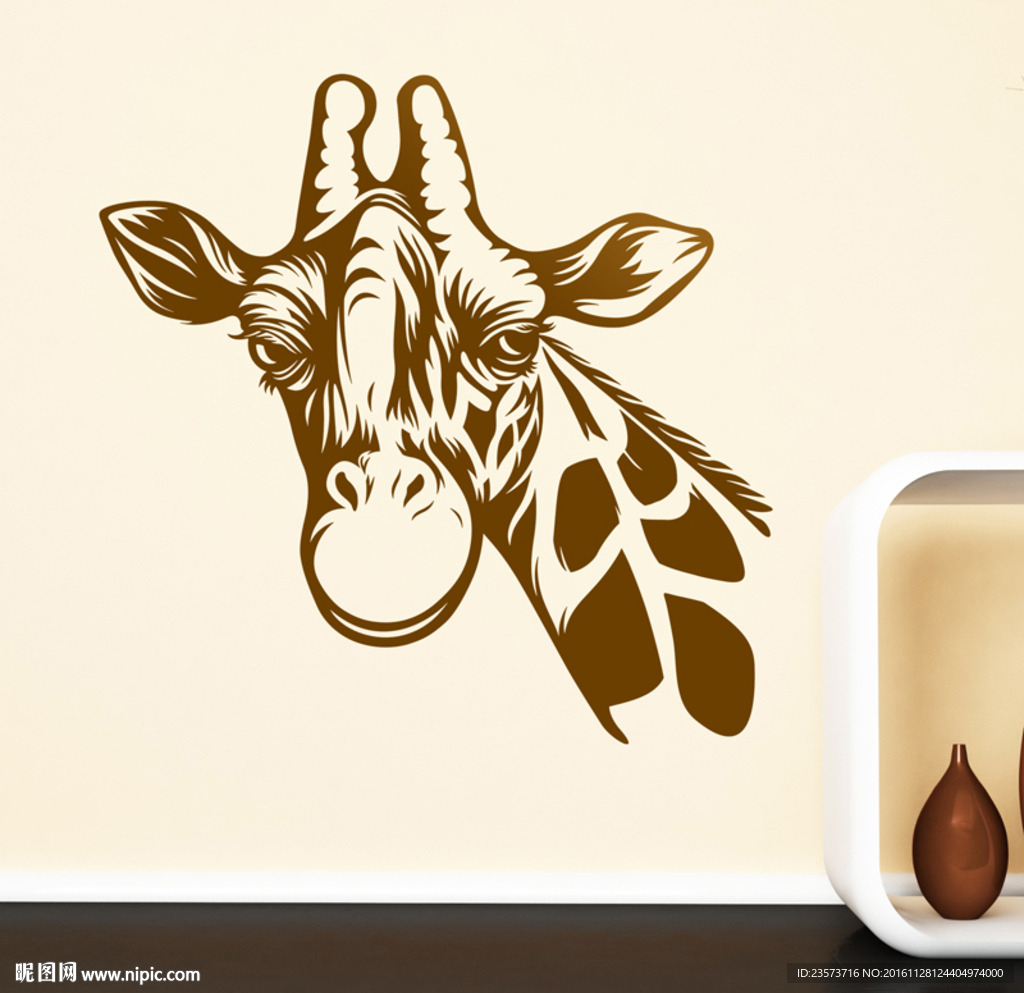 长颈鹿（矢量）