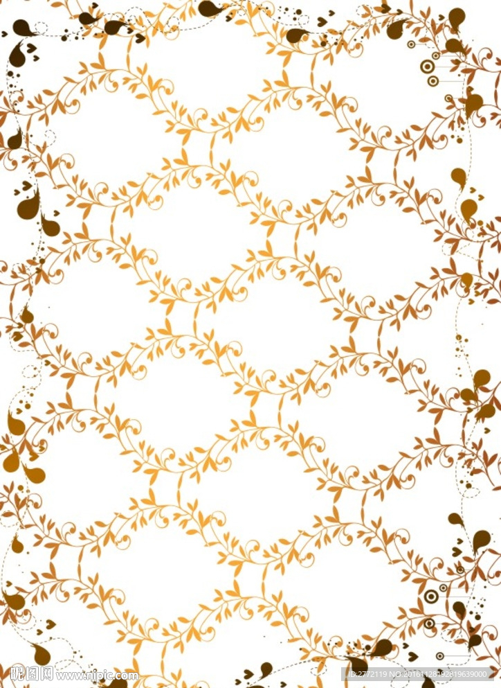 咖啡变色 商业证书纹