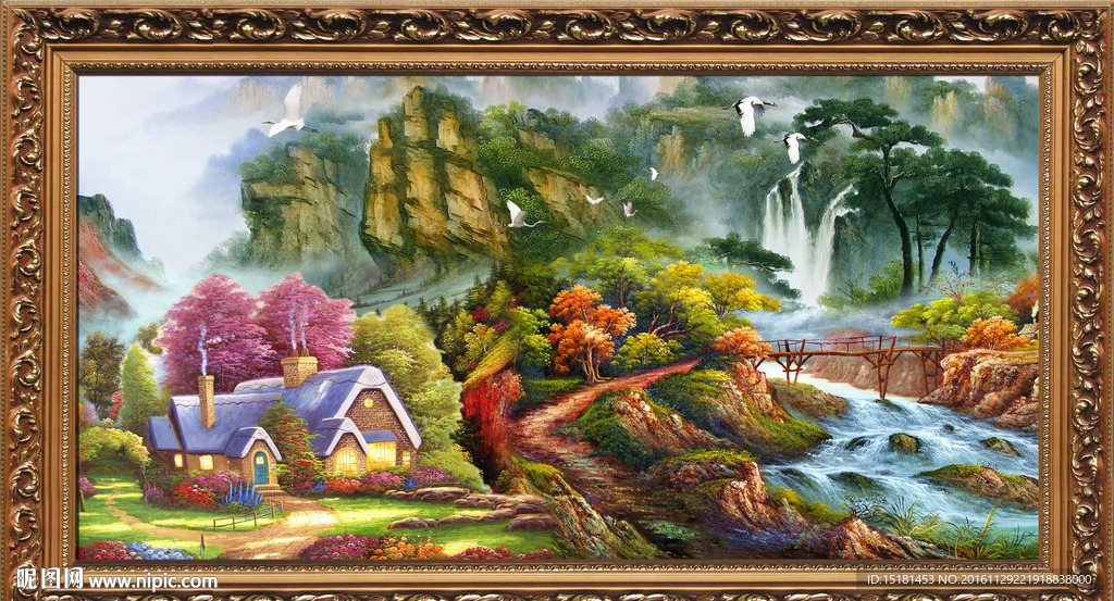 风景油画