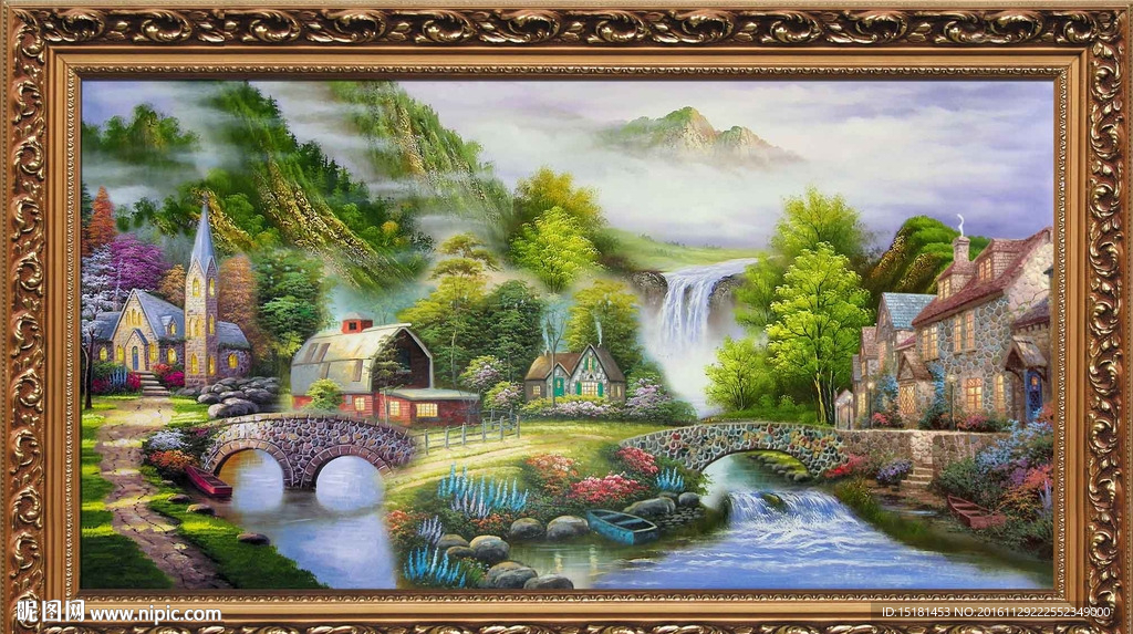 风景油画