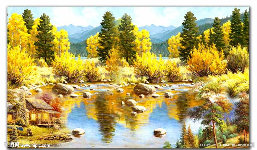 风景油画