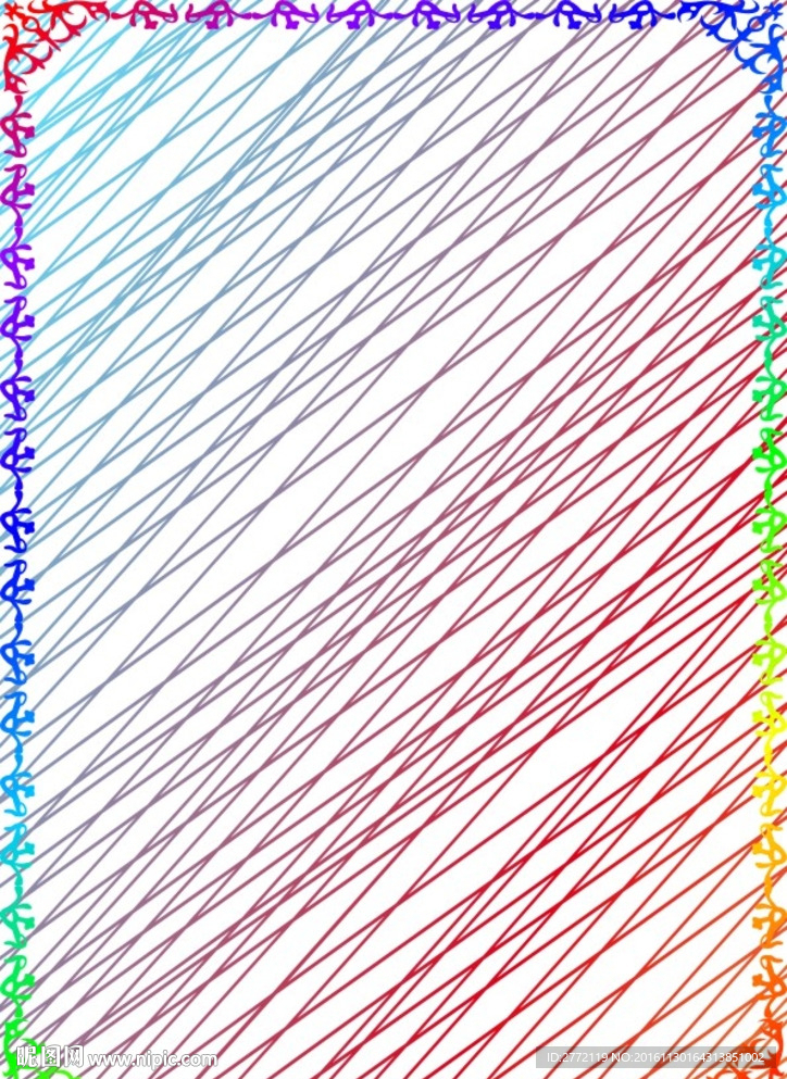 百变孔雀色 证件纹