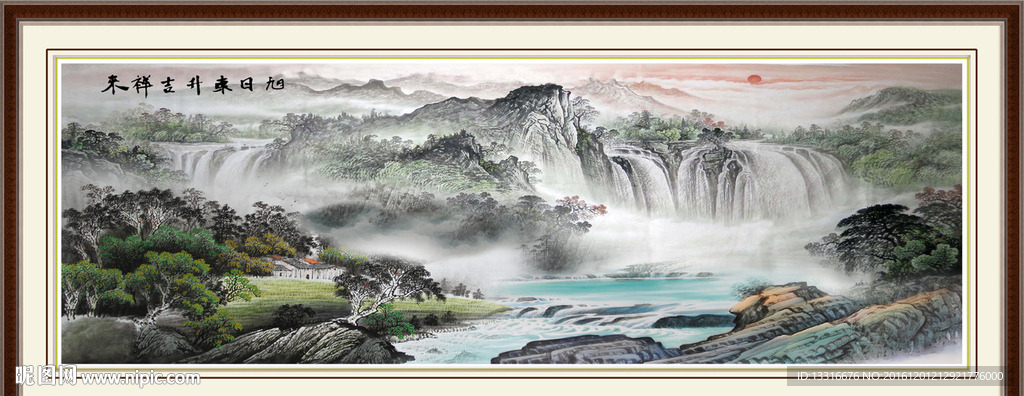 国画山水