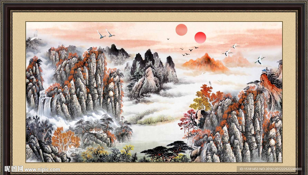 国画山水
