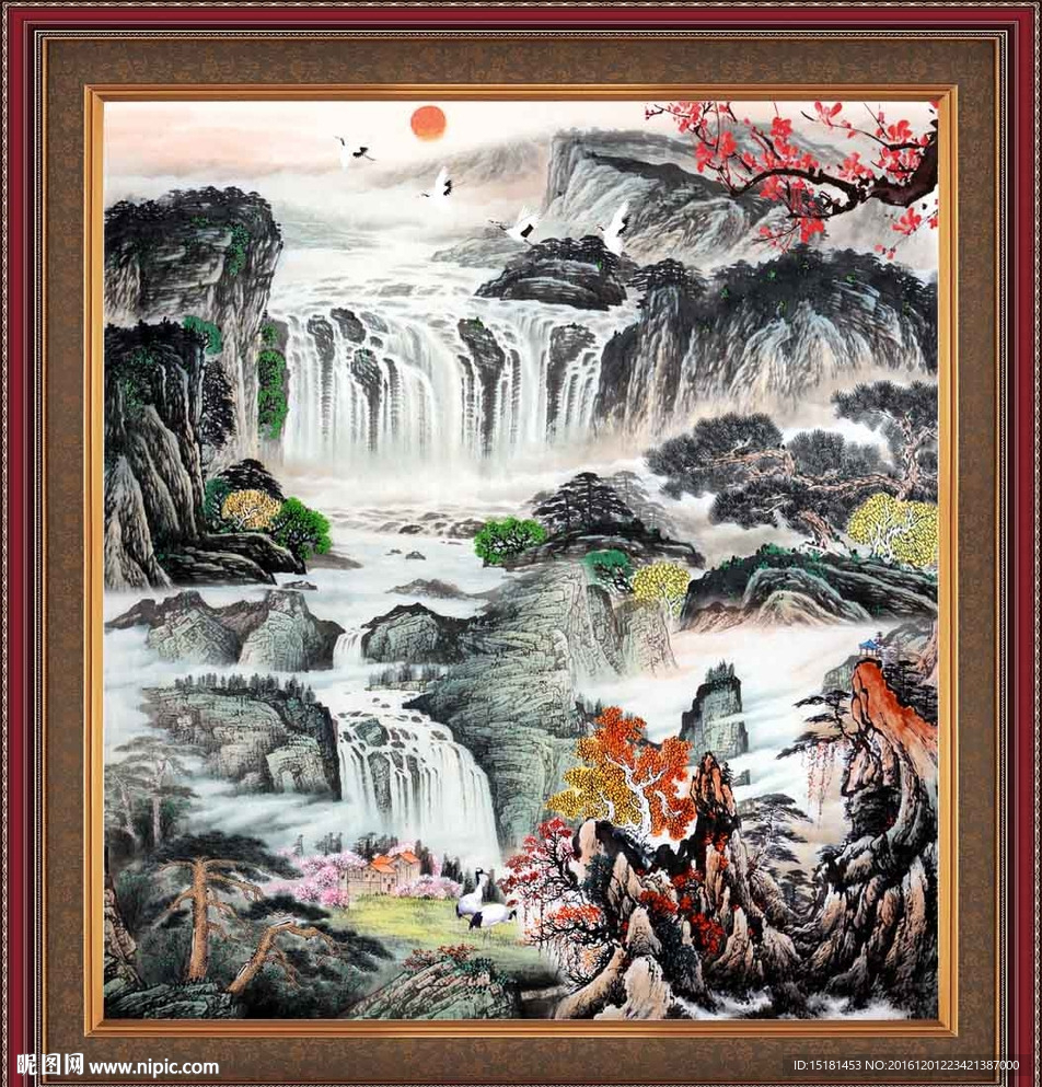 国画山水