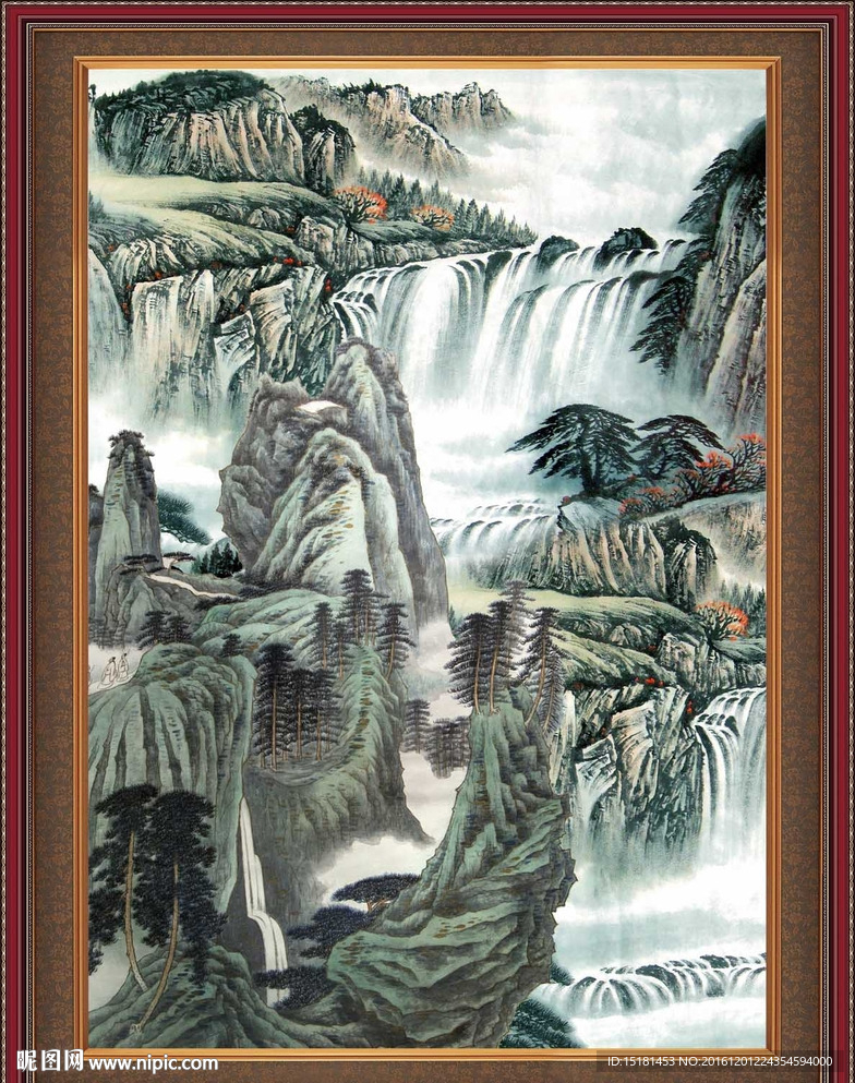 山水国画