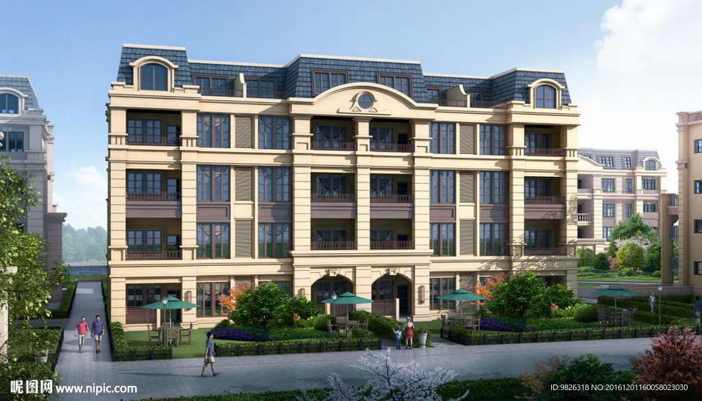 别墅节点效果图