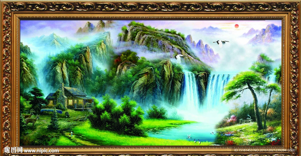 风景油画