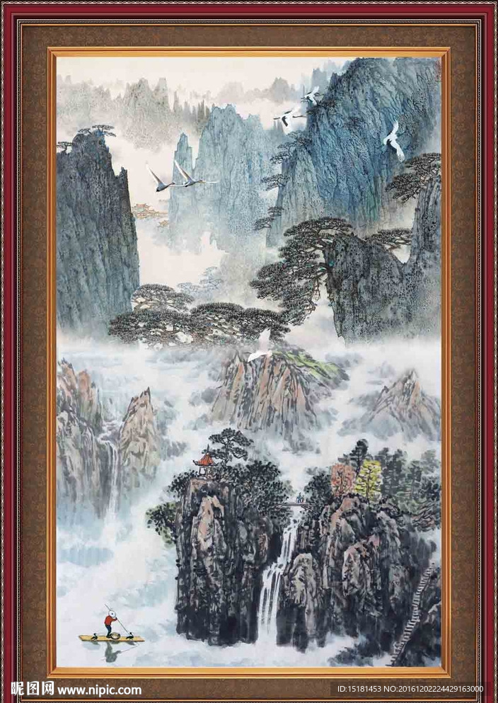 国画山水