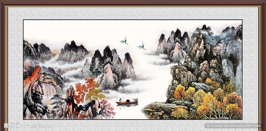 国画山水
