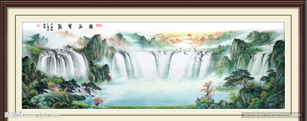 国画山水
