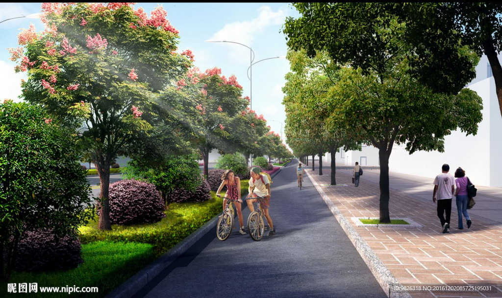 交通南路人视图