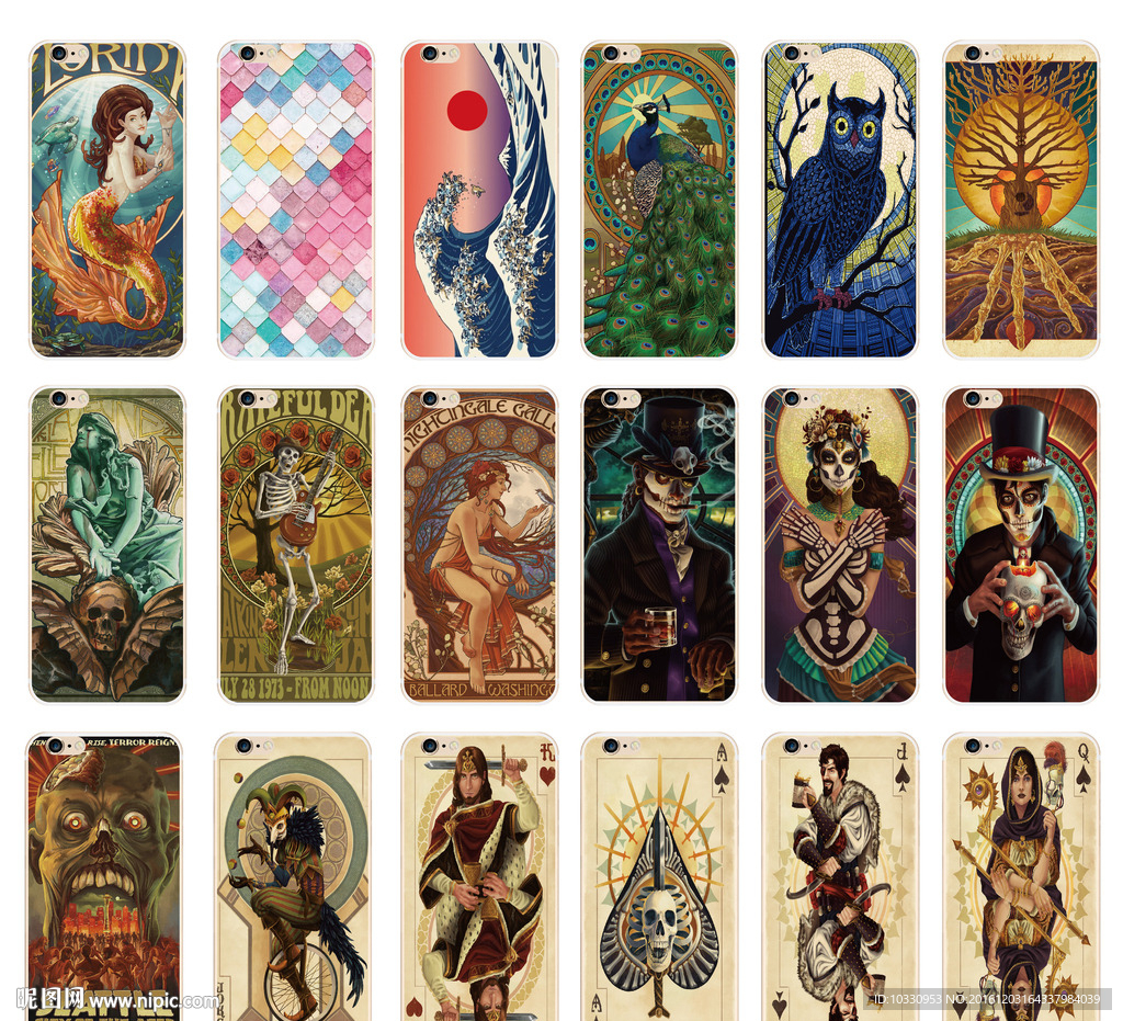 手机壳 潮图 皮套