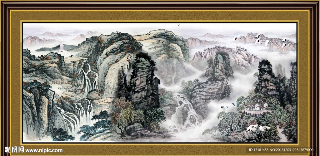 国画山水