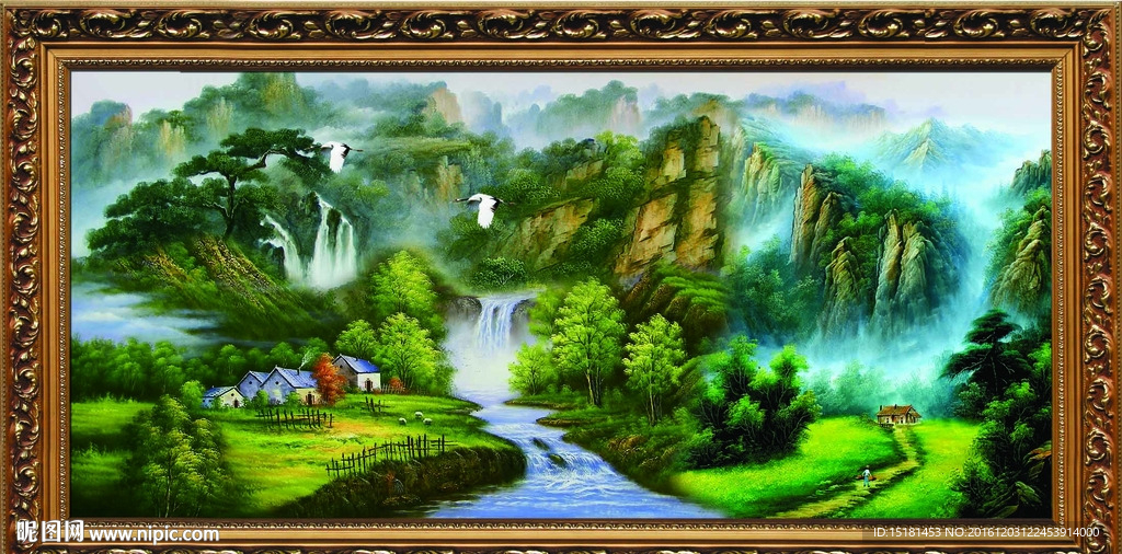 风景油画