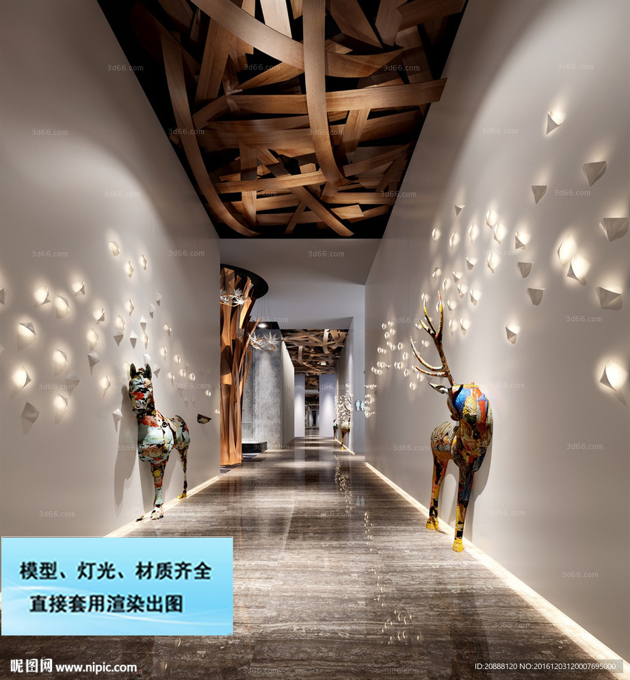 展厅 过道
