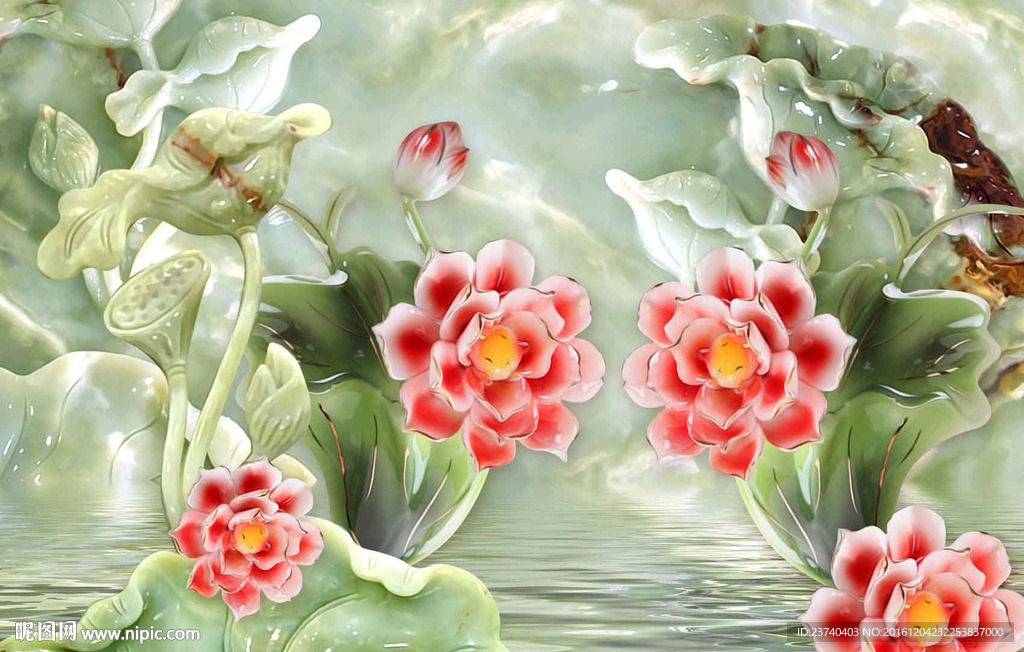 玉雕背景墙