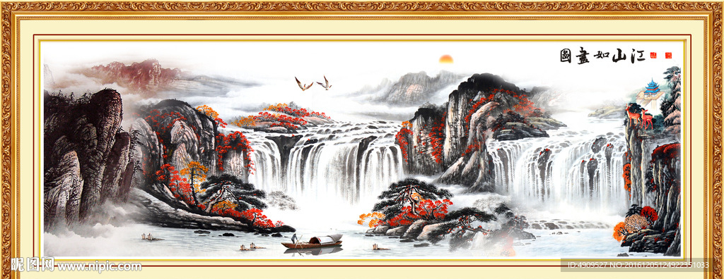 宾馆挂画 酒店挂画