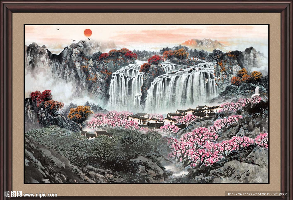 国画山水