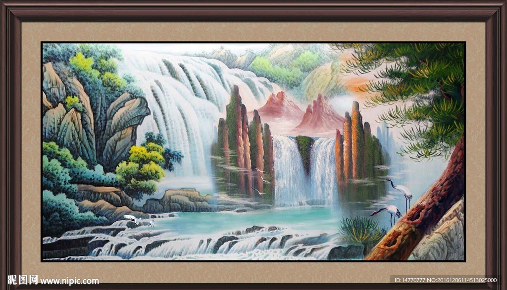 山水国画